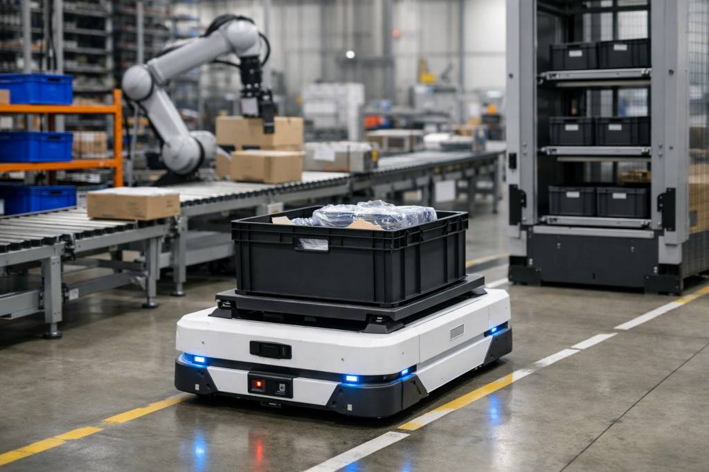 Robot logistique HUPICO : comment ce robot logistique optimise les flux et automatise les tâches répétitives