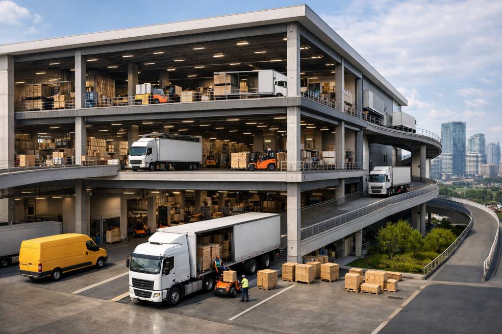 Les entrepôts multi‑étages : solution d’avenir pour les zones urbaines denses et la logistique de proximité