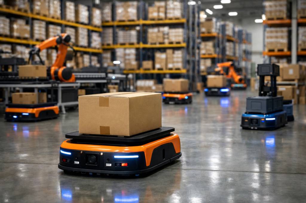 Le principe du robot logistique et son rôle dans l’automatisation des entrepôts de nouvelle génération
