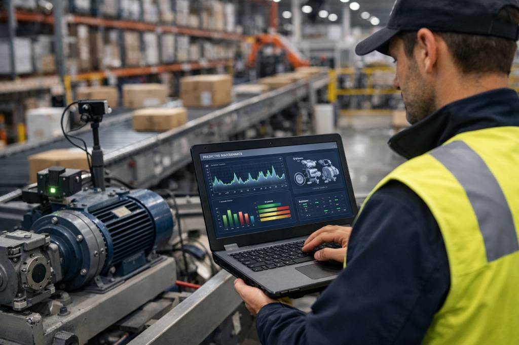 La maintenance prédictive en entrepôt : comment l’IA réduit les pannes, les coûts et les interruptions d’activité